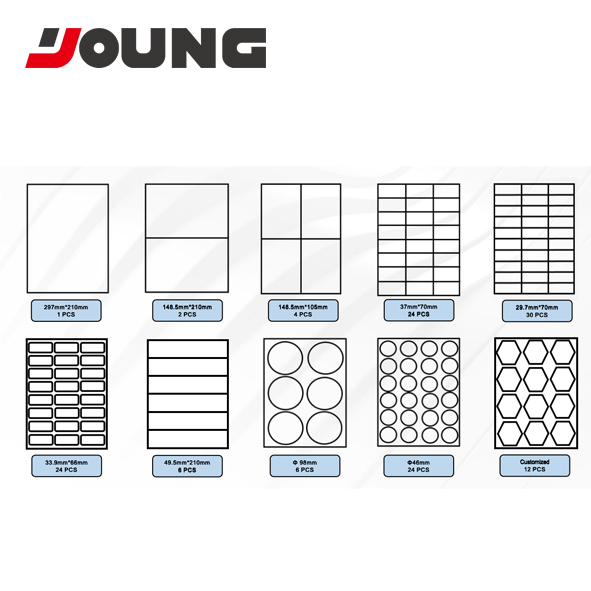 A4 Address Labels for Inkjet/laser Print